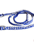 Hilason Braided Poly Barrel Racing Contest Reins Flat 1" X 8Ft Purple