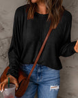 Aurora Patchwork Long Sleeve Top