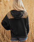 Monanaya Cuff Quarter Zip Hoodie