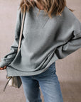 Rorivina Drop Shoulder Oversized Sweatshirt