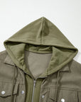Undine Knit Textured Hooded Jacket