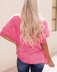 Holly Oversized Leopard Puff Sleeve Blouse