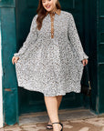 Ayah Sleeve Loose Mini PLUS Dress