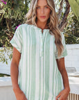 Rosemary Short Sleeve Casual Blouse
