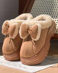 Brynlee Bow Decor Clog Slippers