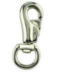 HILASON 7/8 In. X 4 H. Tk. Malleable Iron Nickel Plt. Bull Snap –