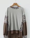 Gia High Low Baggy Sweatshirt
