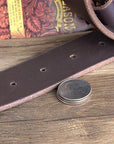 HILASON Western Genuine Leather Belt for Men Women Cowboy Cowgirl Handmade Unisex Full Grain Heavy Duty Tooled Belt for Jeans