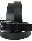 Unisex Western Leather Belt Handcrafted From Full Grain Vegetable Tanned Cowhide
