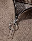 Eleanor Half Zipper Stand Sweater