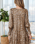 Evelynn Tiered Loose Mini Dress