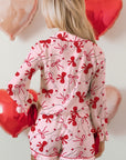Laurel Pcs Pajama Set Long Sleeve Top