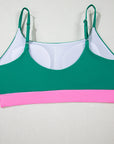 Cora Patchwork High Waisted Bikini