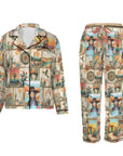 Baha Ranch Colores de Mexico Pictures of the Southwest Satin Pajamas
