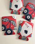 8 Ball Cherry Koozie (2 sizes)