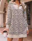 Laurel Patchwork Shift Mini Dress