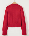 Joanna Cable Knit Baggy Sweater
