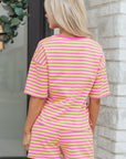 Estelle Casual Terry Short Lounge Set