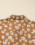 Miley Print Puff Sleeve PLUS Dress