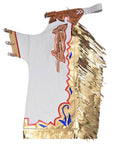 Hilason Handmade Genuine Leather Chaps Adult Handtooled Rodeo Bull Riding