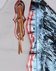 Hilason Handmade Genuine Leather Chaps Adult Handtooled Rodeo Bull Riding