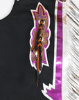 Hilason Handmade Genuine Leather Chaps Adult Handtooled Rodeo Bull Riding