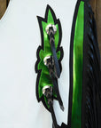 Ch222N-F Hilason Pro Rodeo Bronc Bull-Riding Show Genuine Leather Chaps