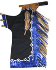 Hilason Handmade Genuine Leather Chaps Adult Handtooled Rodeo Bull Riding