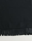 Hilason Pro Rodeo Bull Riding Chaps Genuine Leather Western Black
