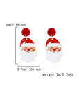 Violeta Father Christmas Dangle Earrings