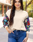Camille Drop Shoulder Knit Top