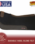 Made In Usa Wool Felt Horse Western Saddle Pad Wither Relief 1 Hilason