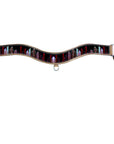 Hilason Western Horse Breast Collar American Leather Mirror Design