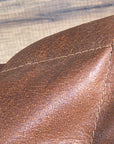 New Genuine Antique Vintage Leather Pillow Cushion Cover 16 X 16