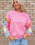 Veronica Colorblock French Terry Top