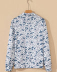 Etta Kangaroo Zip Collar Pullover