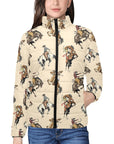 Vintage Cowgirl Women's Puffy Bomber Jacket