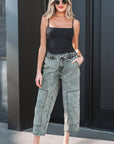 Mckinley Wash Barrel Fit Pants