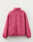 Camila Zip Fleece Oversize Sweatshirt