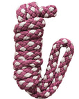 Hilason Horse Riding Poly Lead Rope Brown Tan 1/4" X 8 Ft.