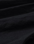 Solid Paperbag Waist Straight Leg Cropped Pants