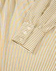Stripe Collared Cuff Long Sleeve Mini Dress