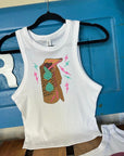Funky Chap Cropped Tank
