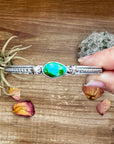 Cuff Bracelet - Sonoran Turquoise & Sterling Silver option II