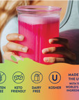 Sugar Free Strawberry Dragon Fruit Energy Syrup - 375ml