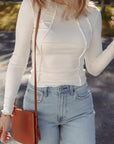 Astrid Knit Slim Fit Long Sleeve Top