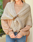 Edith Belt Triangle Shawl Scarf