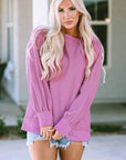 Chaya Exposed Seam Terry Pullover