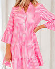 Oaklynn Tiered Flowy Mini Dress