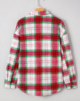 Dream Plaid Casual Flannel Shacket